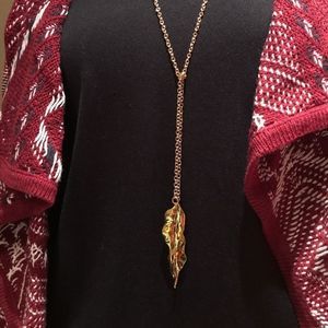 Bay to Baubles Leaf Necklace